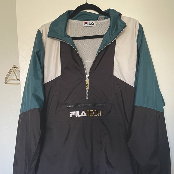 Coats | Fila Tech Windbreaker Vintage 